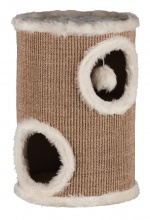 [BR_181650] Cat Tower Edoardo, 50 cm, taupe/crème