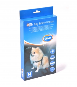 [121004] Veiligheidsharnas Hond Auto 50-75cm