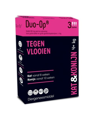 [E750] Exil Duo-op kat 4+ kg 3 pip