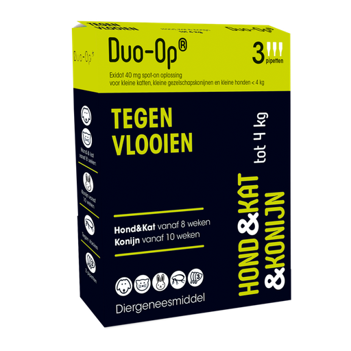 [E750] Exil Duo-op kat/konijn tot 4kg 3pip