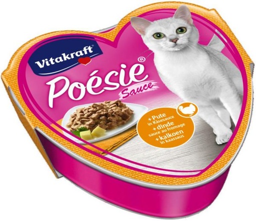 [31320               ] Poèsie + kalkoen in kaassaus 85 gr kat
