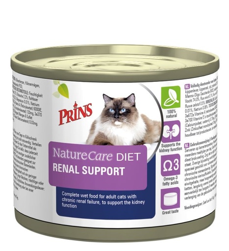 [58451] Prins Dieet NatureCare Renal Support 200 gr
