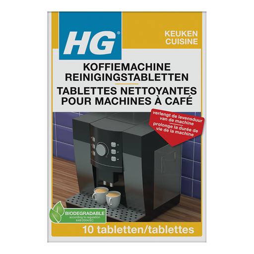 [637000100] HG KOFFIEMACHINE REINIGINGSTABLET 10ST