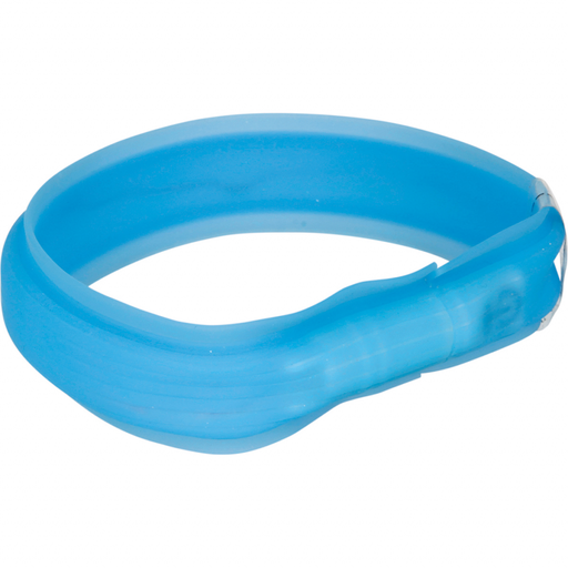 [12672] Flash light band USB, L–XL: 70 cm/30 mm, blue
