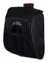 [BR_183334] Dog Activity Treat Bag, 13 × 18 × 7 cm, black