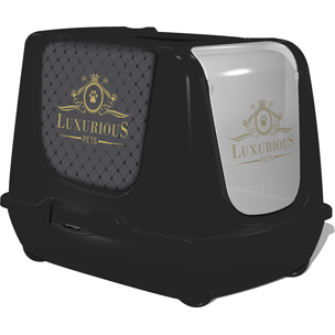 [BR_183538] Kattentoilet Luxury zwart
