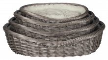 [BR_184073] Hondenmand met kussen 60cm