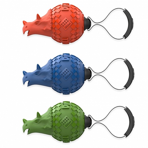 [BR_184200] GIGWI - Dinoball Triceratops Lblauw