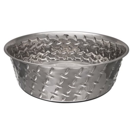 [BR_184312] # Diamond Plate Bowl w/ Non-Skid Bottom 3,4 ltr