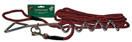 [020 8738] Campingset 6 mtr staalkabel