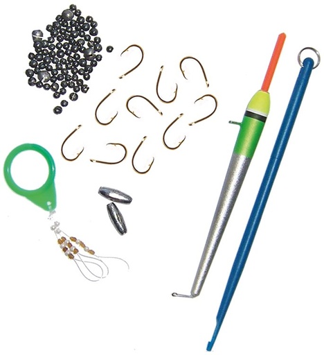 [BR_184669] Joy of Fishing - Schuifwerp Dobber Starterset (6 delig)