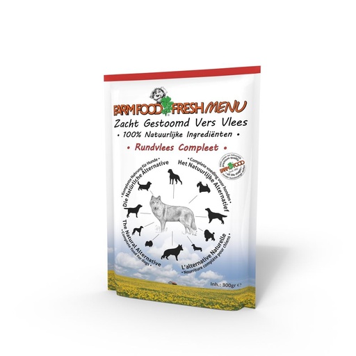 [24437] Farm Food Fresh Menu 125 G rundvlees