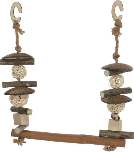 [BR_185000] Birdtoy natural living Zitstok met kokosnoot