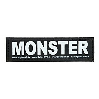 [BR_185173] Julius k9 velcro sticker S monster
