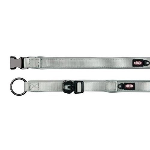 [BR_185256] Halsband gevoerd grijs XS