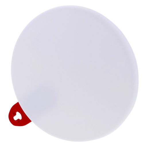 [01.476.89] PLAFONDPLAAT ROND WIT 125mm