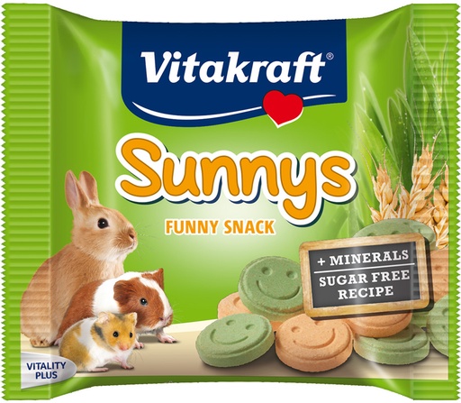 [BR_192604] Vitakraft Sunnys knaagdier en konijn, 50 gr
