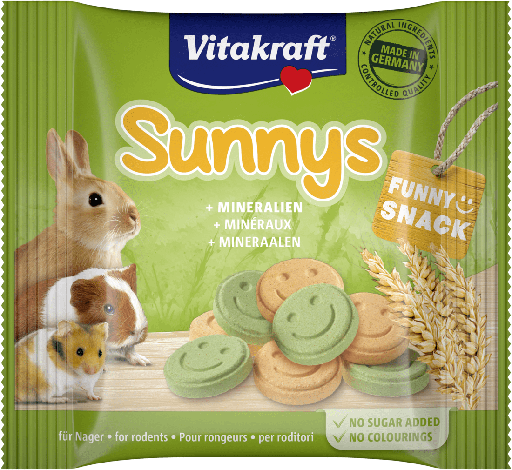 [BR_192604] Vitakraft Sunnys knaagdier en konijn, 50 gr