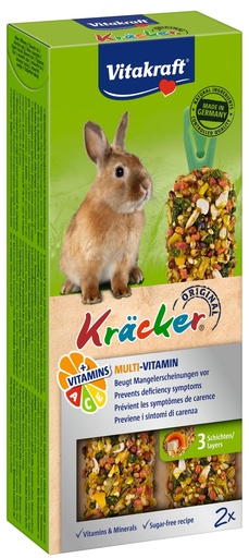 [30297] Vitakraft Kräcker Multi Vitamine konijn 2in1