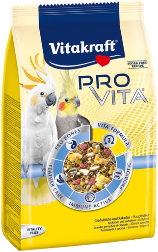 [33741] Vitakraft Pro Vita® valkparkiet, 750 gr