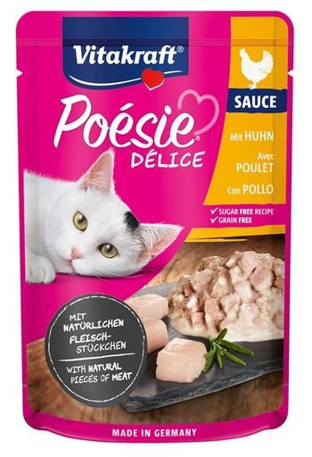 [35284] Vitakraft Poésie Déli Sauce kip 85g