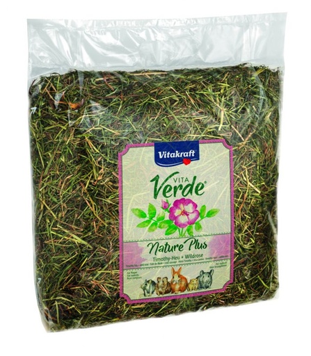[13070] Vitakraft Vita Verde hooi wilde roos knaagdier en konijn, 500 gr