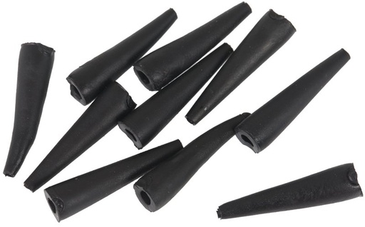 [BR_192765] LFT Feeder Mini Tail Rubber Black 10pcs.