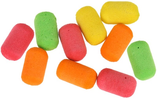 [E-0097] LFT Nugget Foam Baits assorted 10pcs.