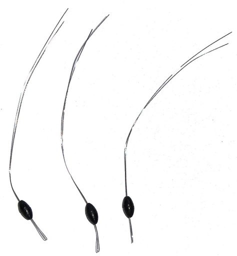 [DI7093-S] LFT Float Round Stops Small 15pcs.