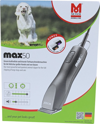 [020 0295] # Moser tondeuse Max 50 actie.