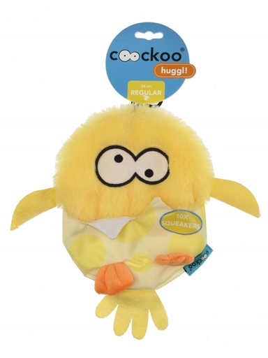 [BR_193269] HUGGL SQUEAKERS 24x18cm geel