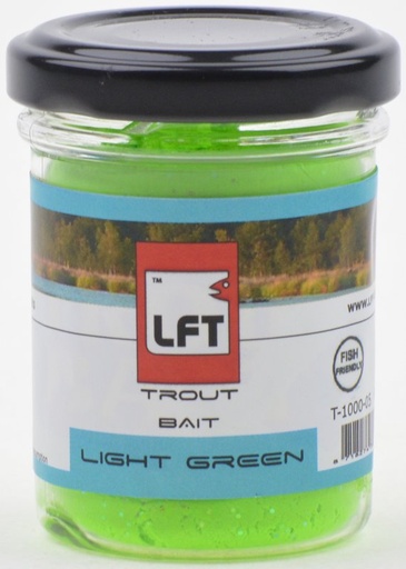 [T-1000-05 ] LFT Trout Bait - Light Green