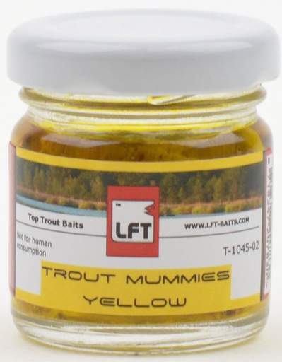 [T-1045-02 ] LFT Trout Mummies Yellow