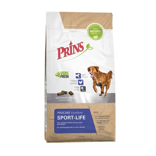 [BR_193423] Prins ProCare Sport Life Excellent 3 kg