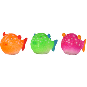 [BR_193462] DECORATIE FLUO KOGELVIS ASSORTIMENT