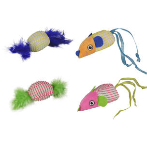 [BR_193616] Muis stretch met bal en veren