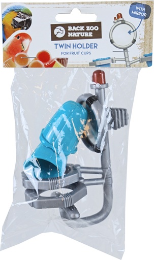 [020 3051] Fruitcup houder met spiegel duo