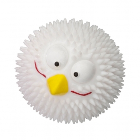 [BR_194012] Rubber Lucky Bird vanille M Wit