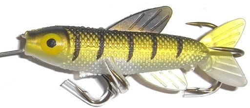 [DI3101005 ] Invader Minnow Spinner 7,5cm. / Perch