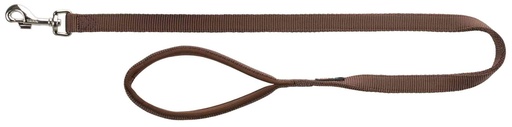[BR_194351] Premium Riem, XS–S: 1,20 m/15 mm, mokka