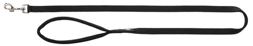 [BR_194356] Premium Riem, M–L: 1,00 m/20 mm, zwart