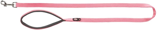 [BR_194362] Premium Riem, M–L: 1,00 m/20 mm, roze