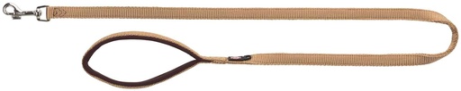 [BR_194364] Premium Riem, M–L: 1,00 m/20 mm, karamel