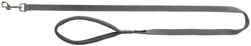 [BR_194366] Premium Riem, M–L: 1,00 m/20 mm, grafiet