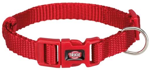 [BR_194430] Premium Halsband, XS–S: 22–35 cm/10 mm, rood