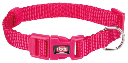 [201411] Premium Halsband, XS–S: 22–35 cm/10 mm, fuchsia