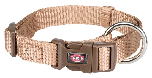 [BR_194449] Premium Halsband, S–M: 30–45 cm/15 mm, karamel