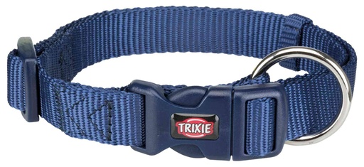 [BR_194458] Premium Halsband, M–L: 35–55 cm/20 mm, indigo