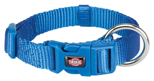 [BR_194460] Premium Halsband, M–L: 35–55 cm/20 mm, royal blauw