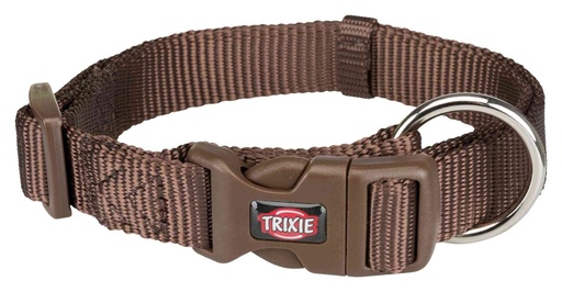 [BR_194464] Premium Halsband, M–L: 35–55 cm/20 mm, mokka